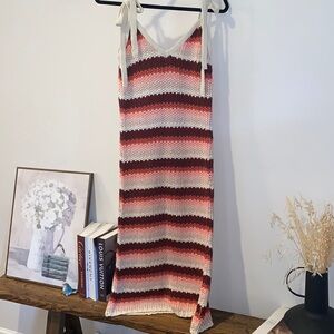 Zara Crochet Maxi Dress
